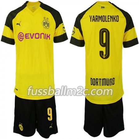 Fußballtrikots Borussia Dortmund YARMOLENKO 9 Kinder Heim Trikotsatz 2018-2019